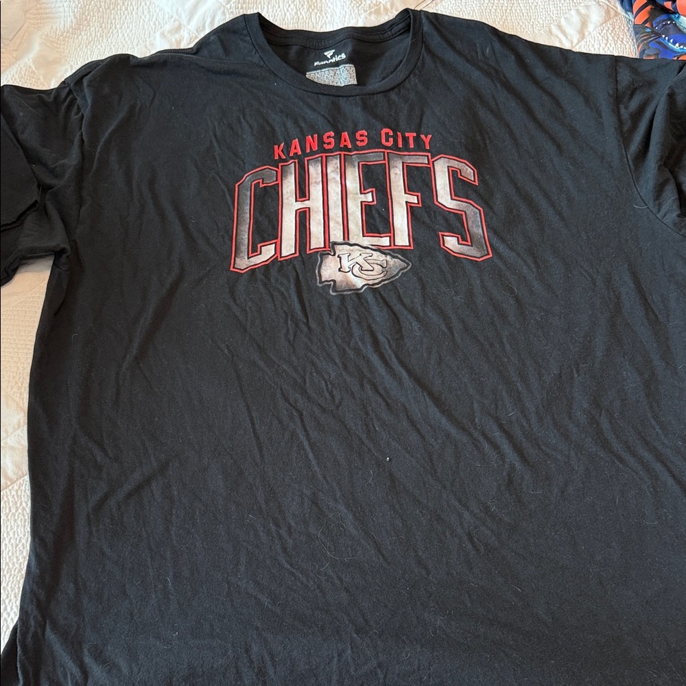 Fanatics Kansas City Chiefs Black Tee